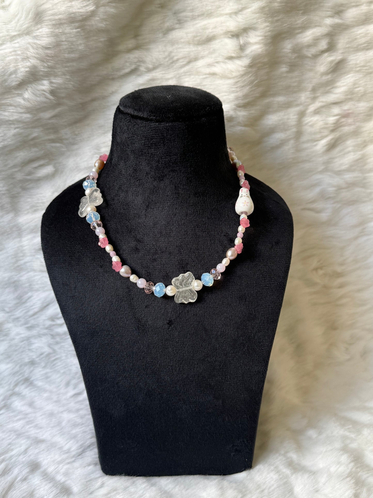 Bunny & Butterfly necklace