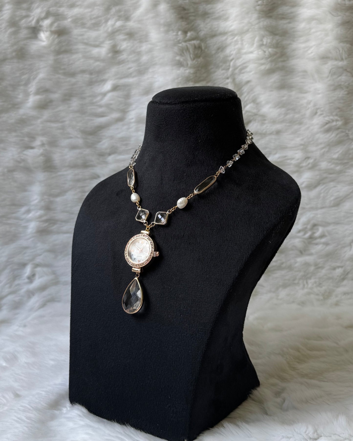 Constance Watch Dial necklace