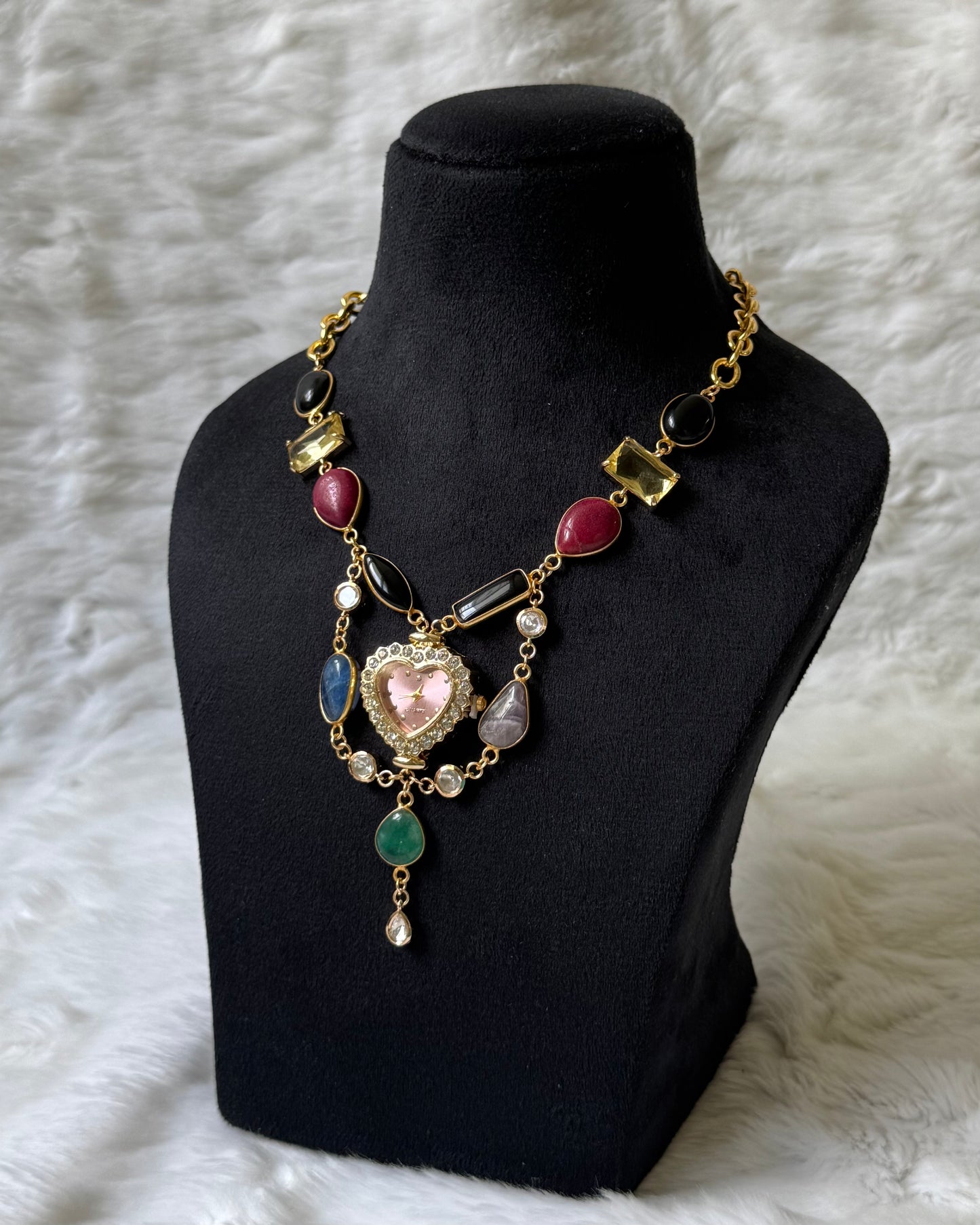 Elsie Watch Dial necklace