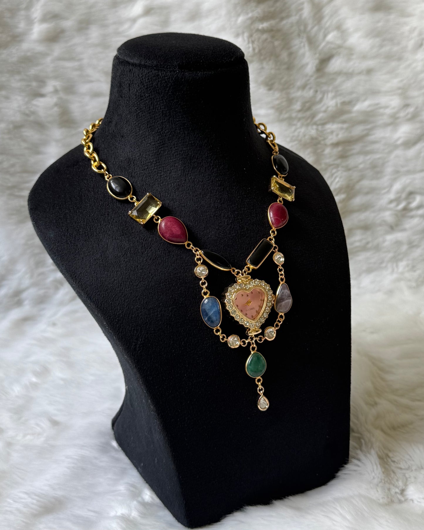 Elsie Watch Dial necklace