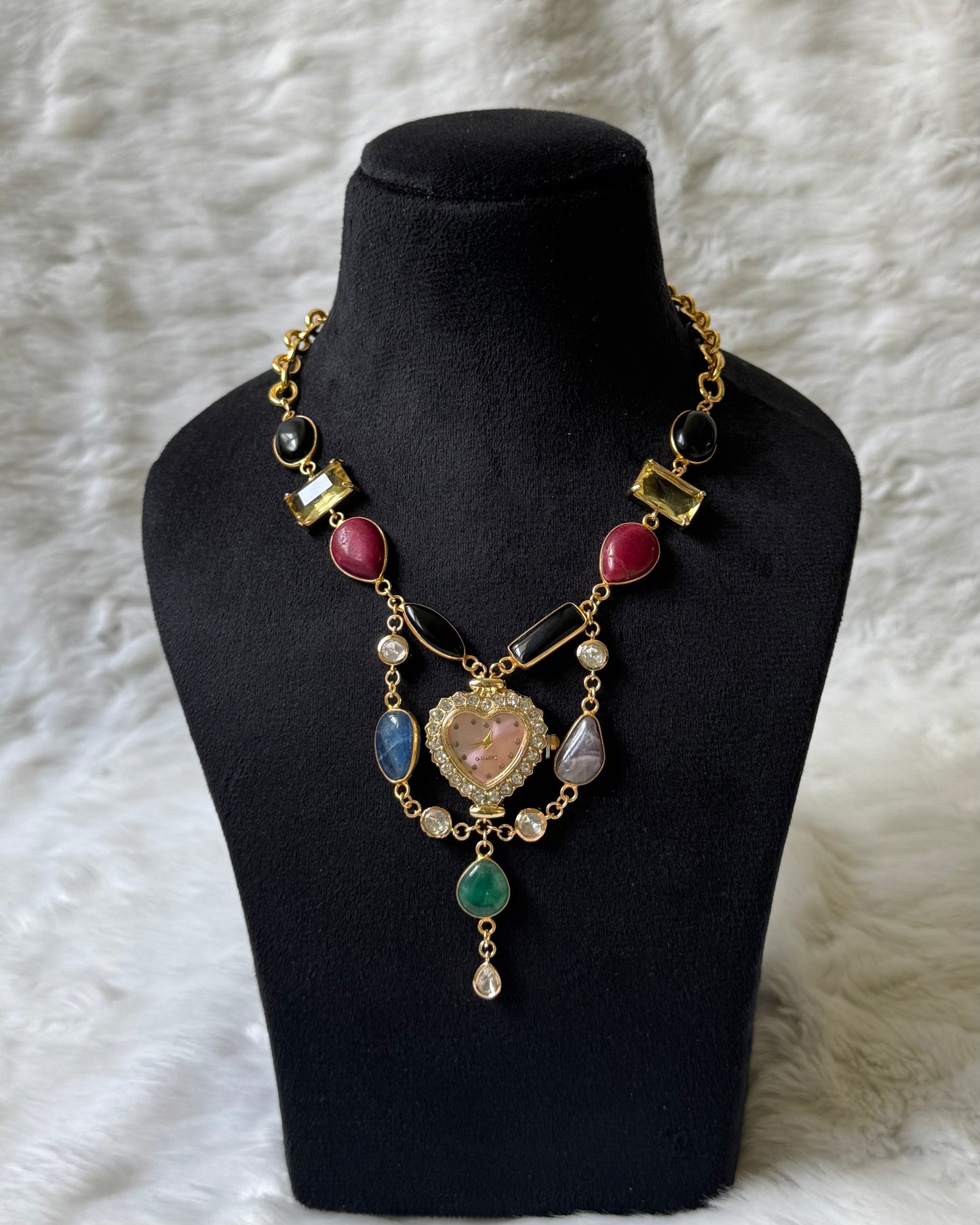 Elsie Watch Dial necklace
