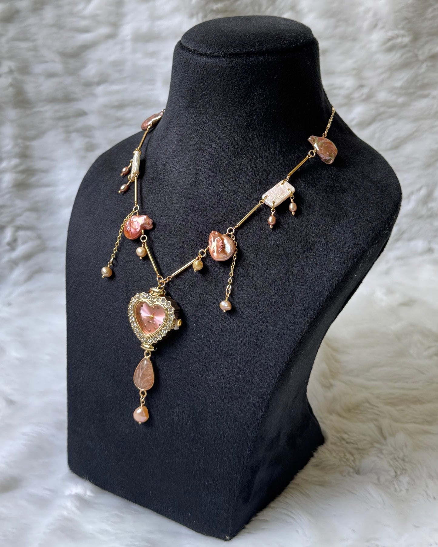 Henrietta Watch Dial necklace