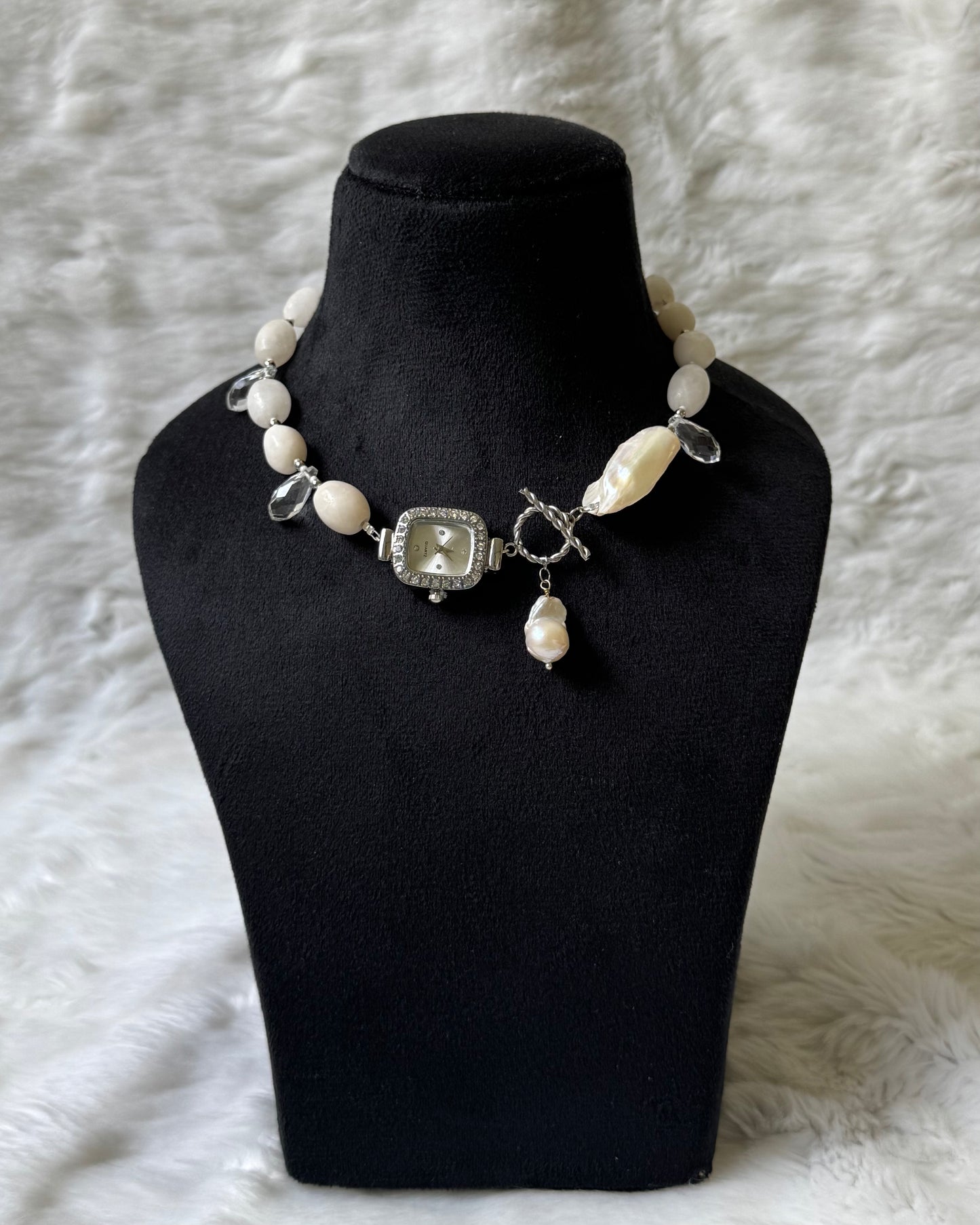 Louisa Watch Dial necklace