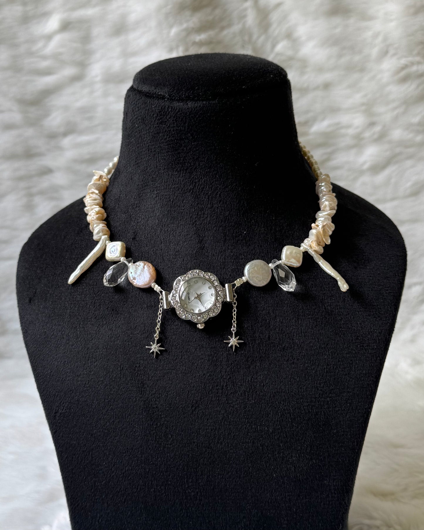 Isabella Watch Dial necklace