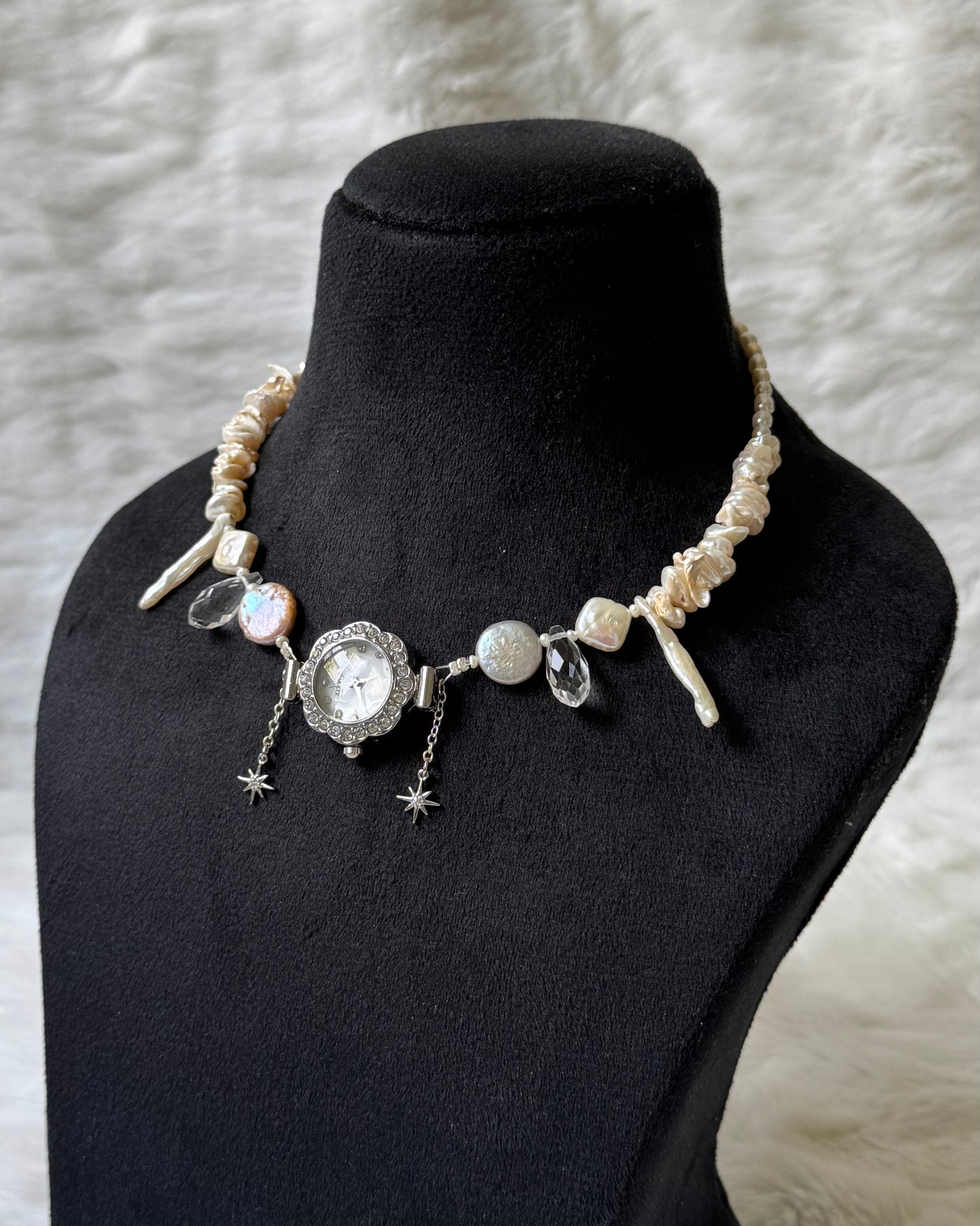 Isabella Watch Dial necklace