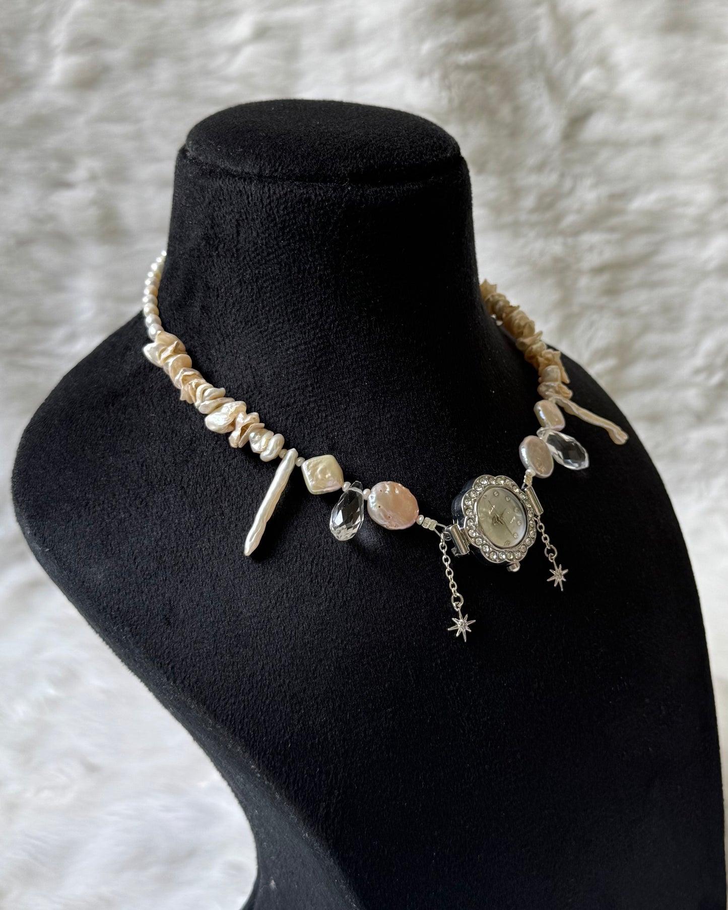 Isabella Watch Dial necklace
