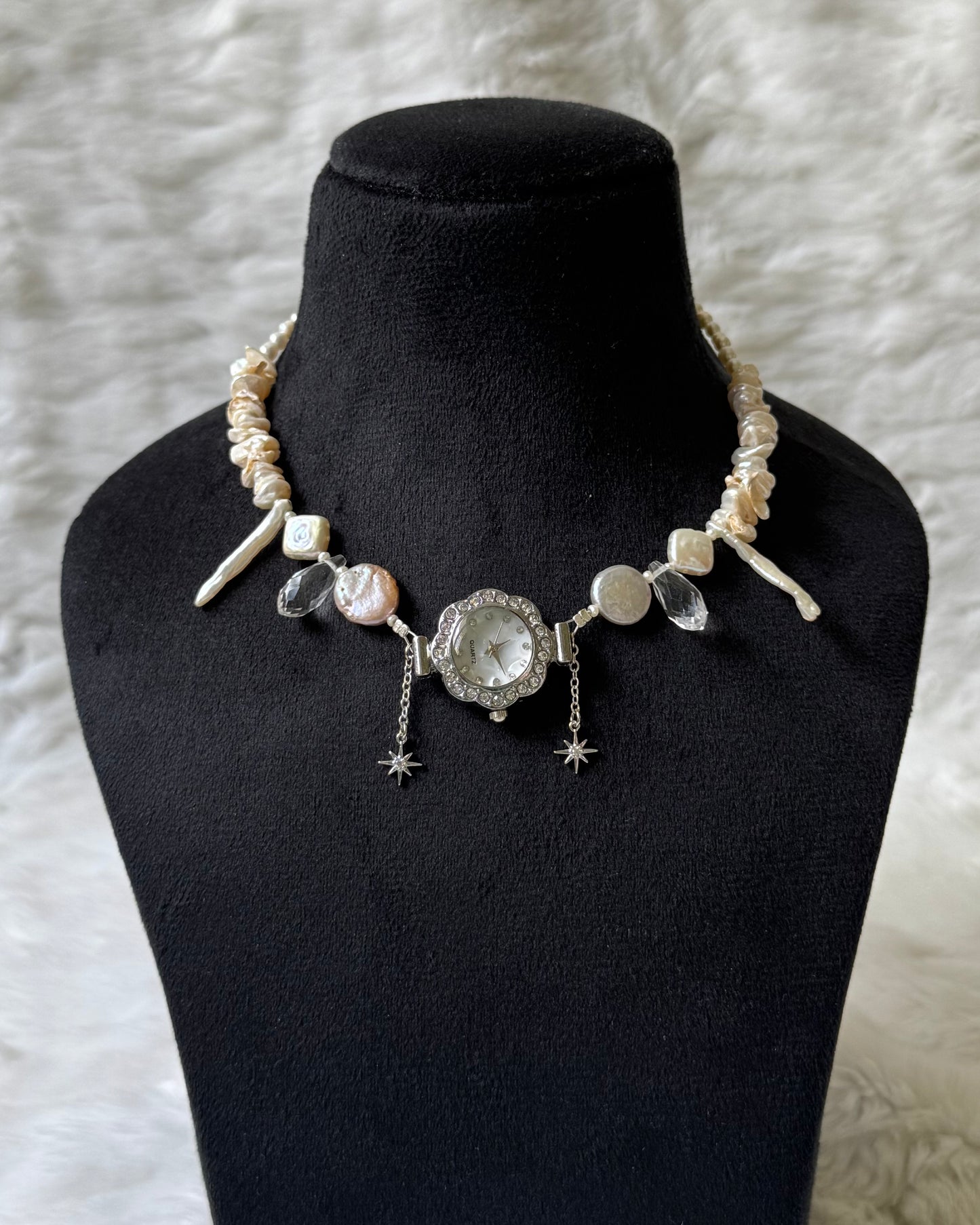 Isabella Watch Dial necklace