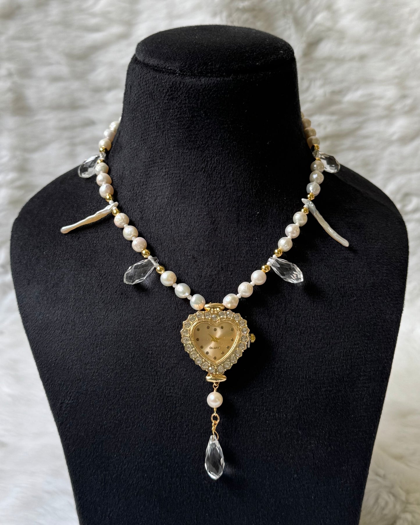 Clementine Watch Dial necklace