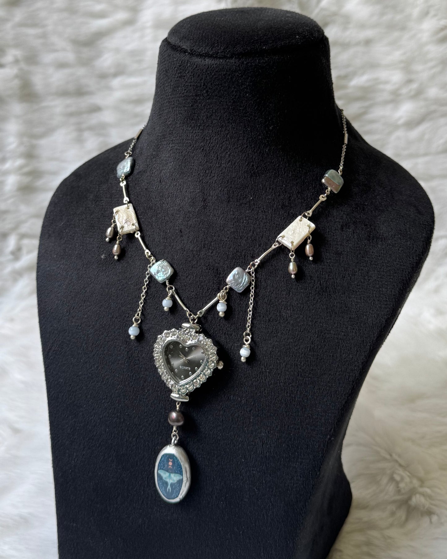 Adelaide Watch Dial necklace