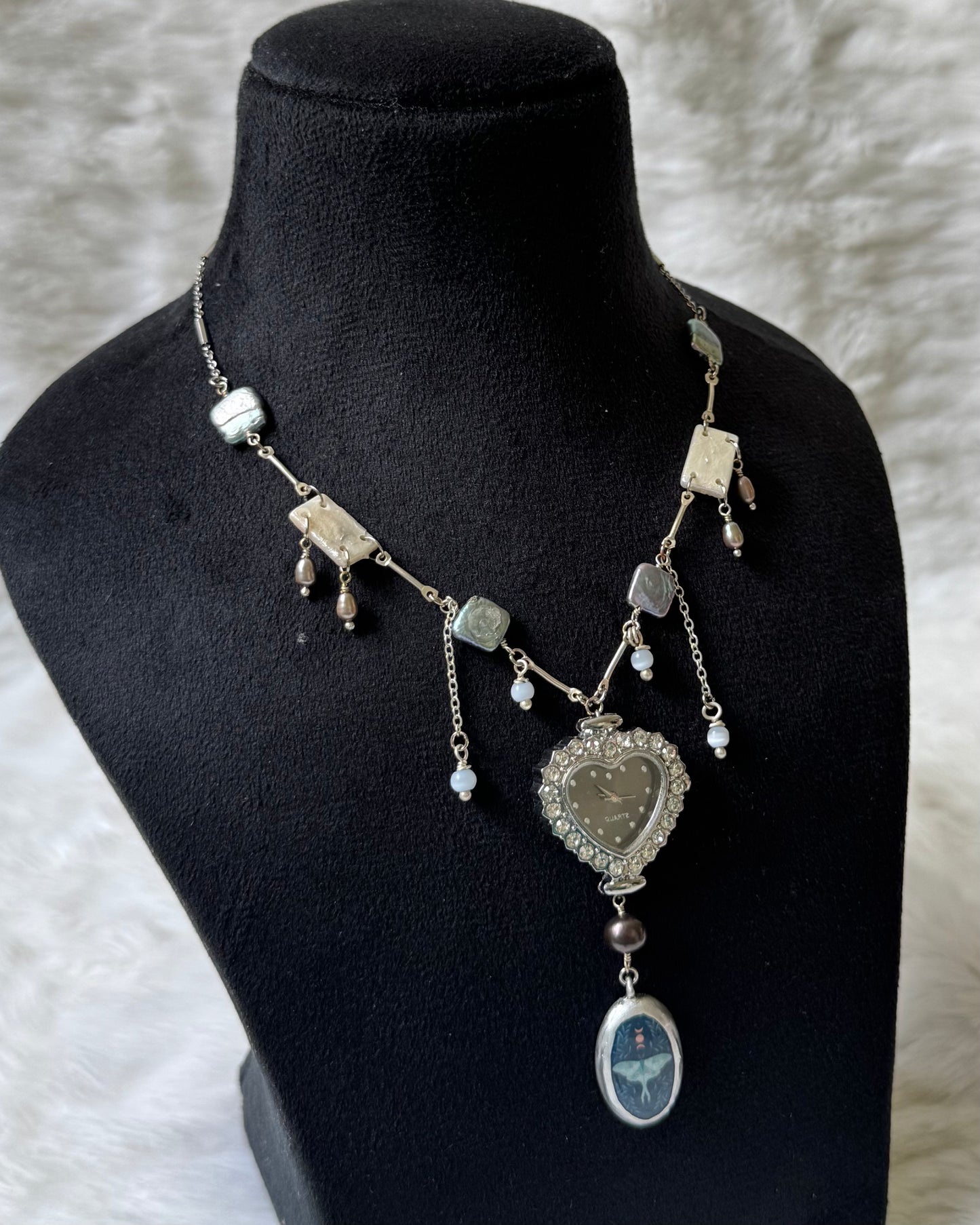 Adelaide Watch Dial necklace