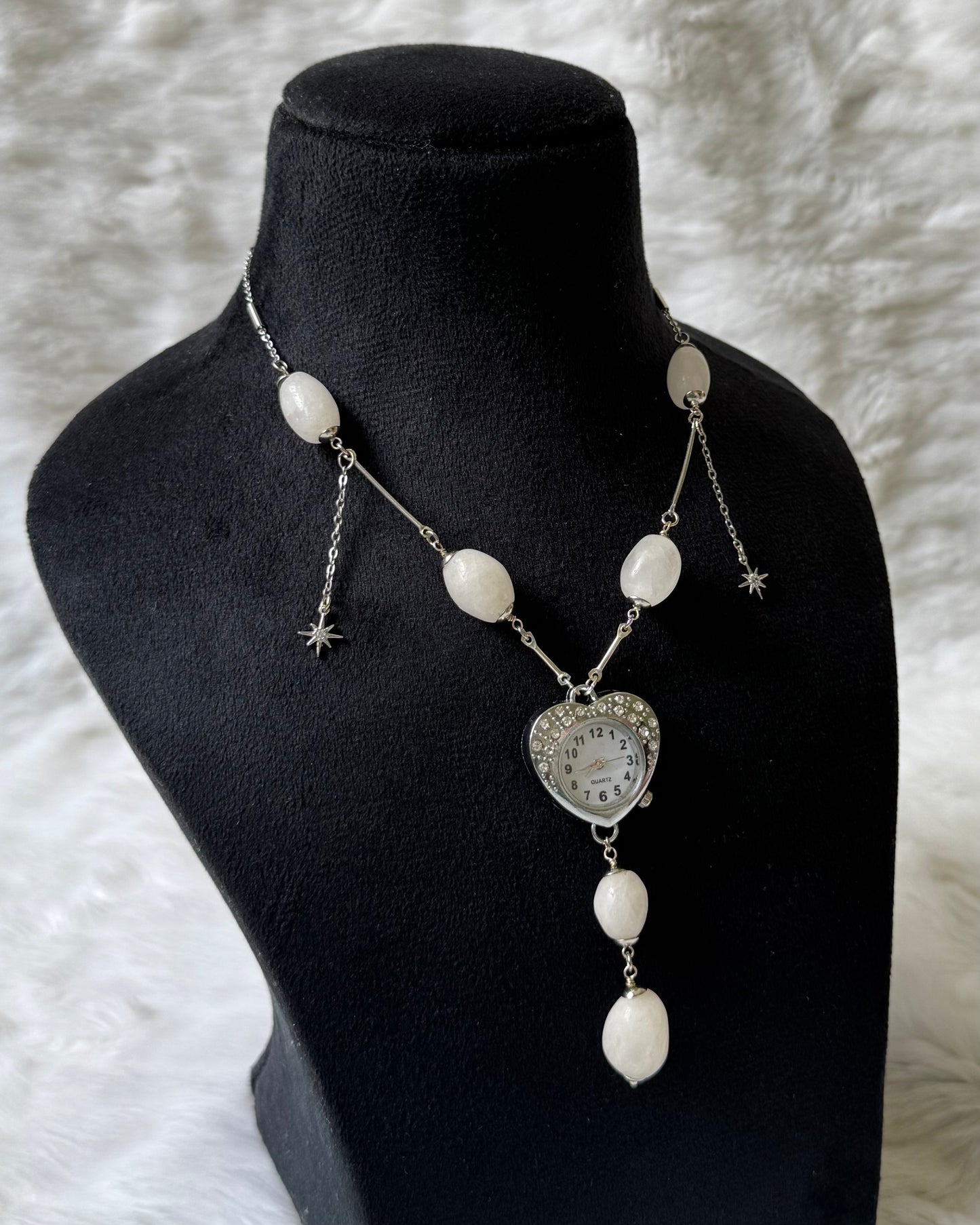Frances Watch Dial necklace