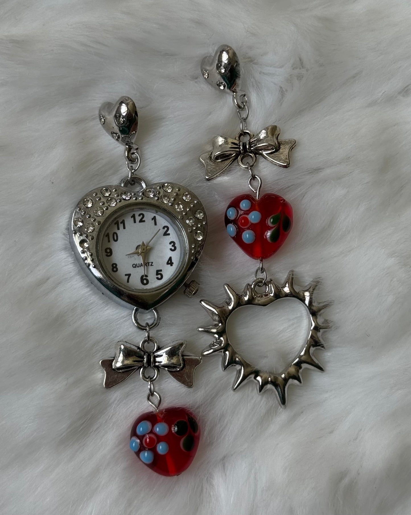Florencia Watch Dial earrings