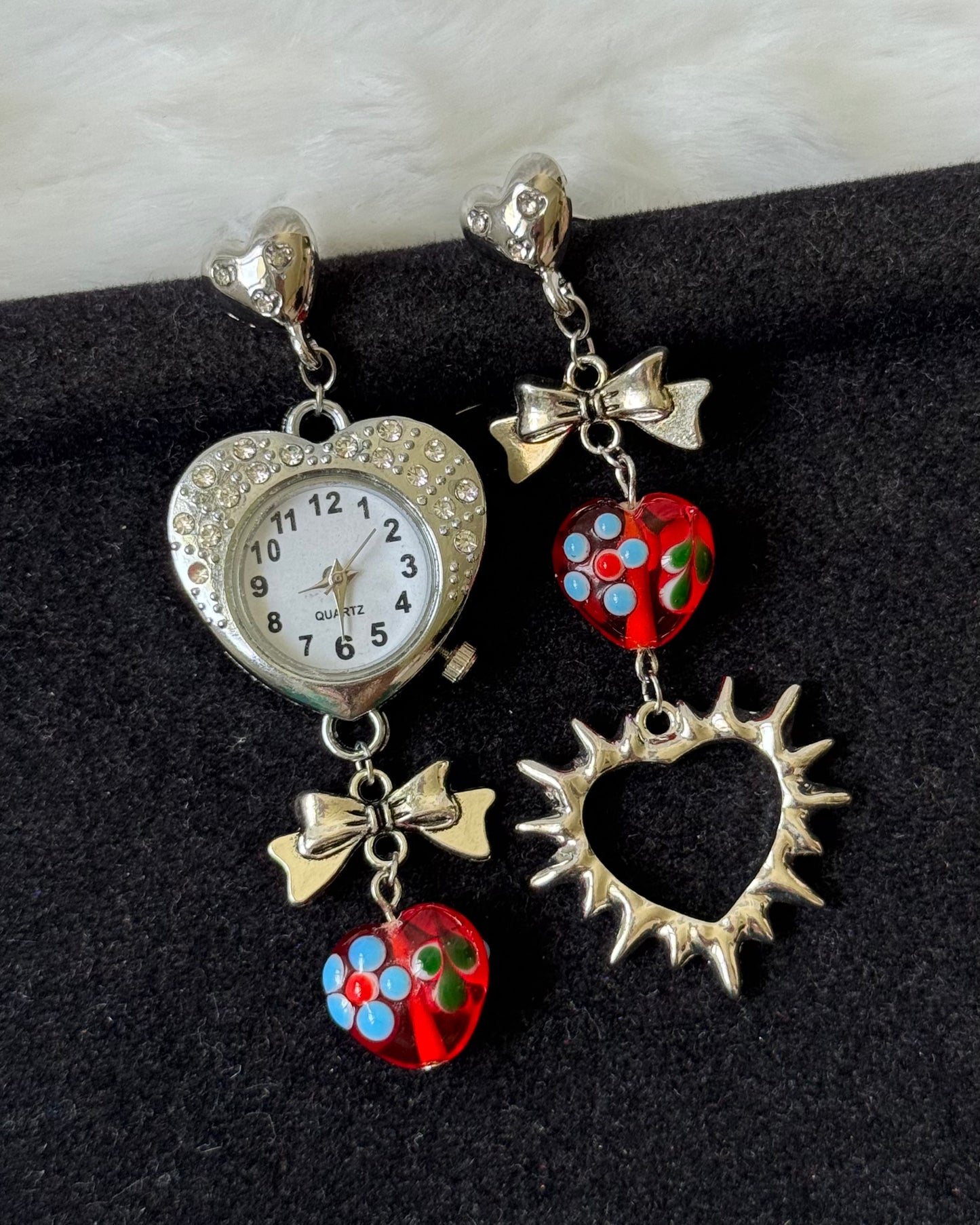 Florencia Watch Dial earrings