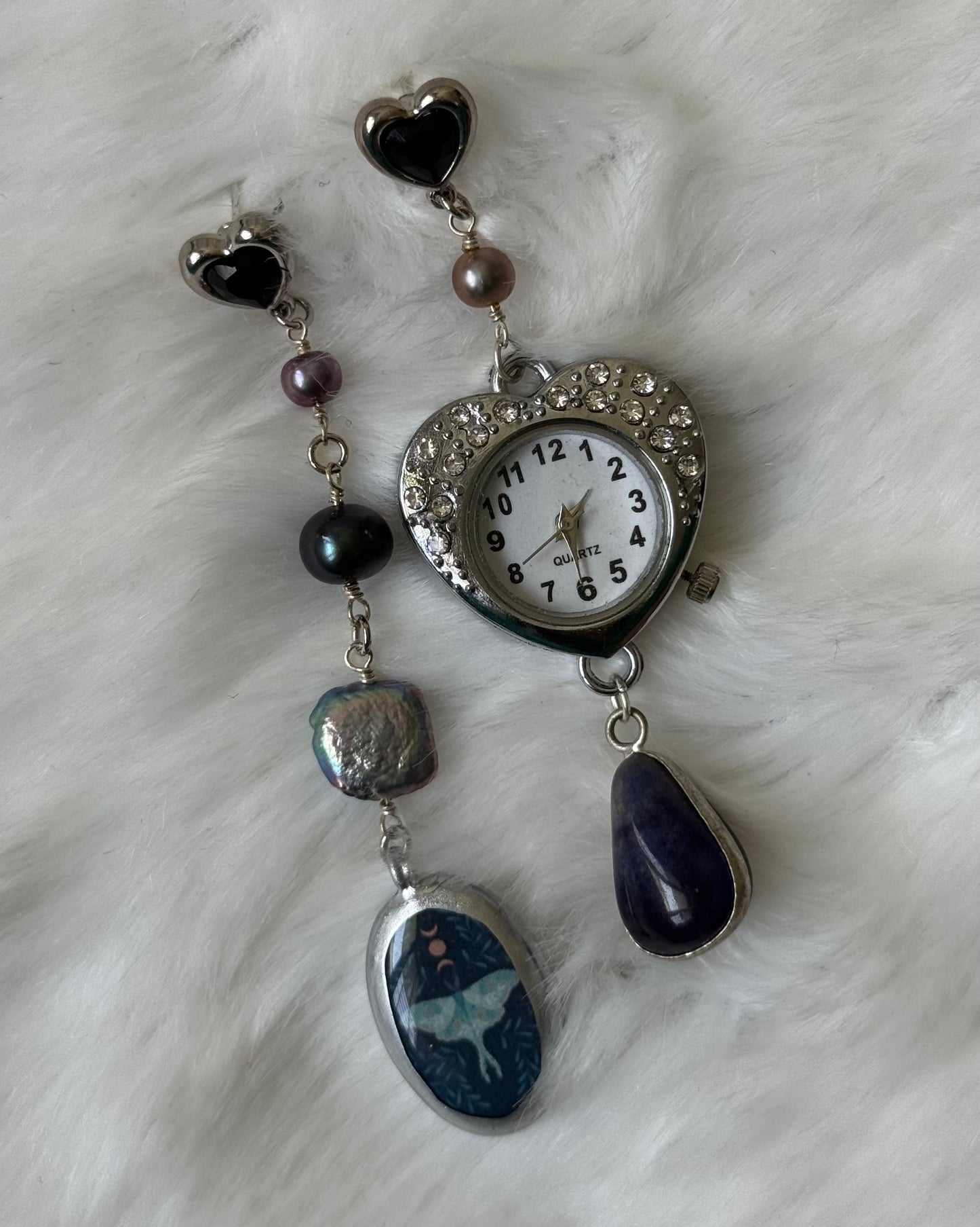 Adelaide Watch Dial earrings