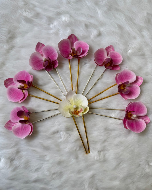 Orchid French pin