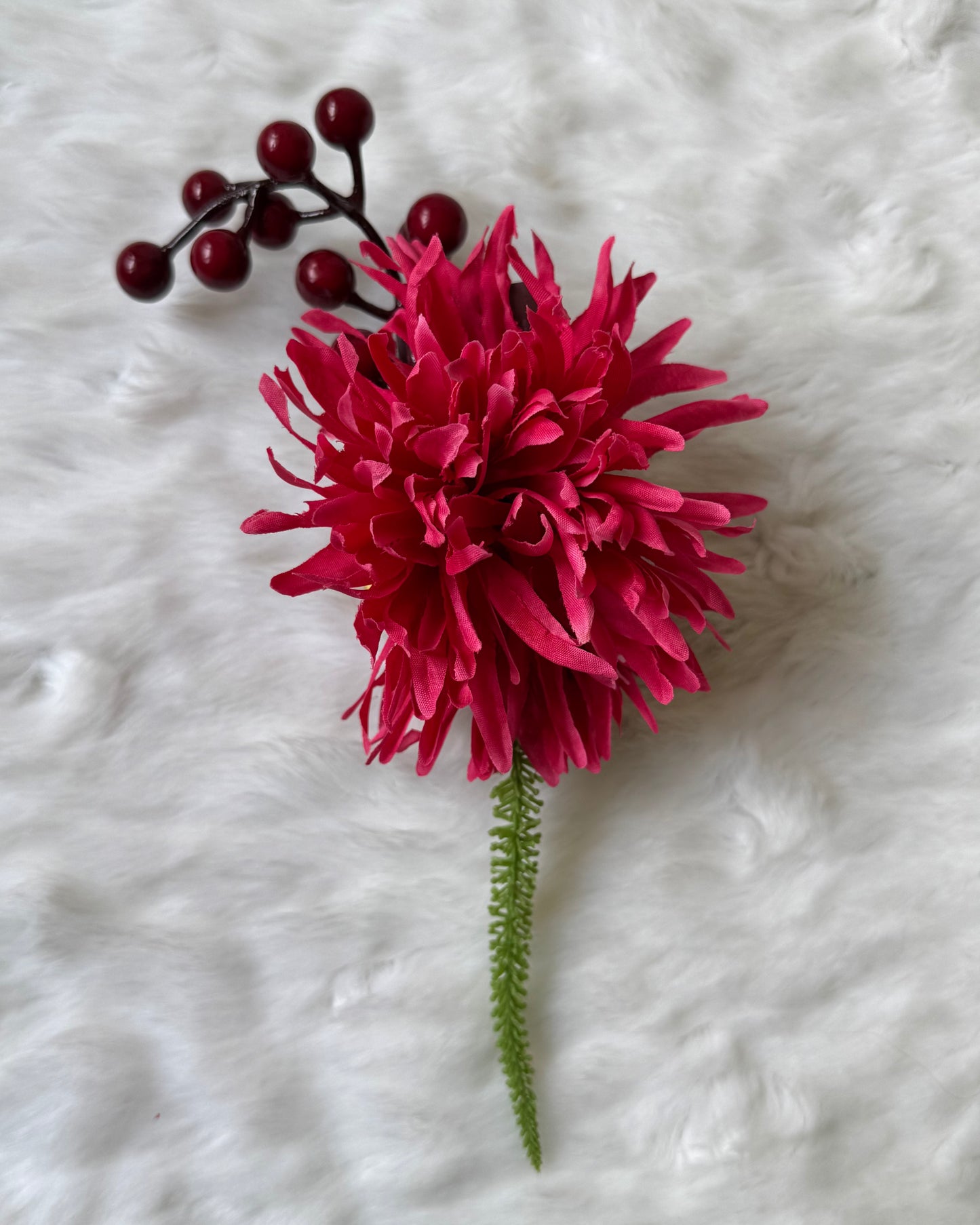 Aster hair bouquet claw clip
