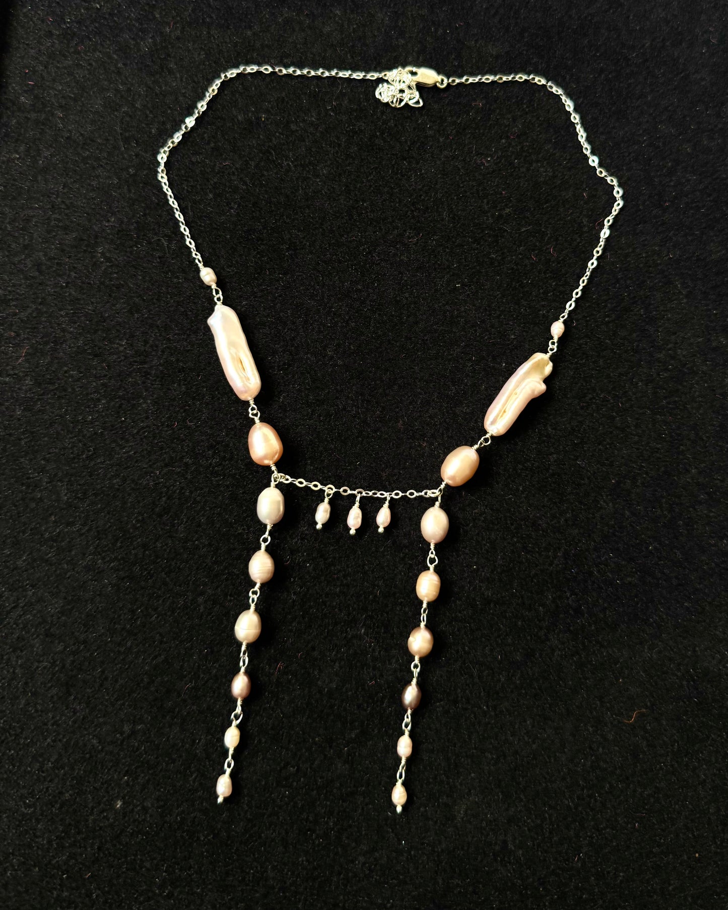 Ballerina silver necklace (925)