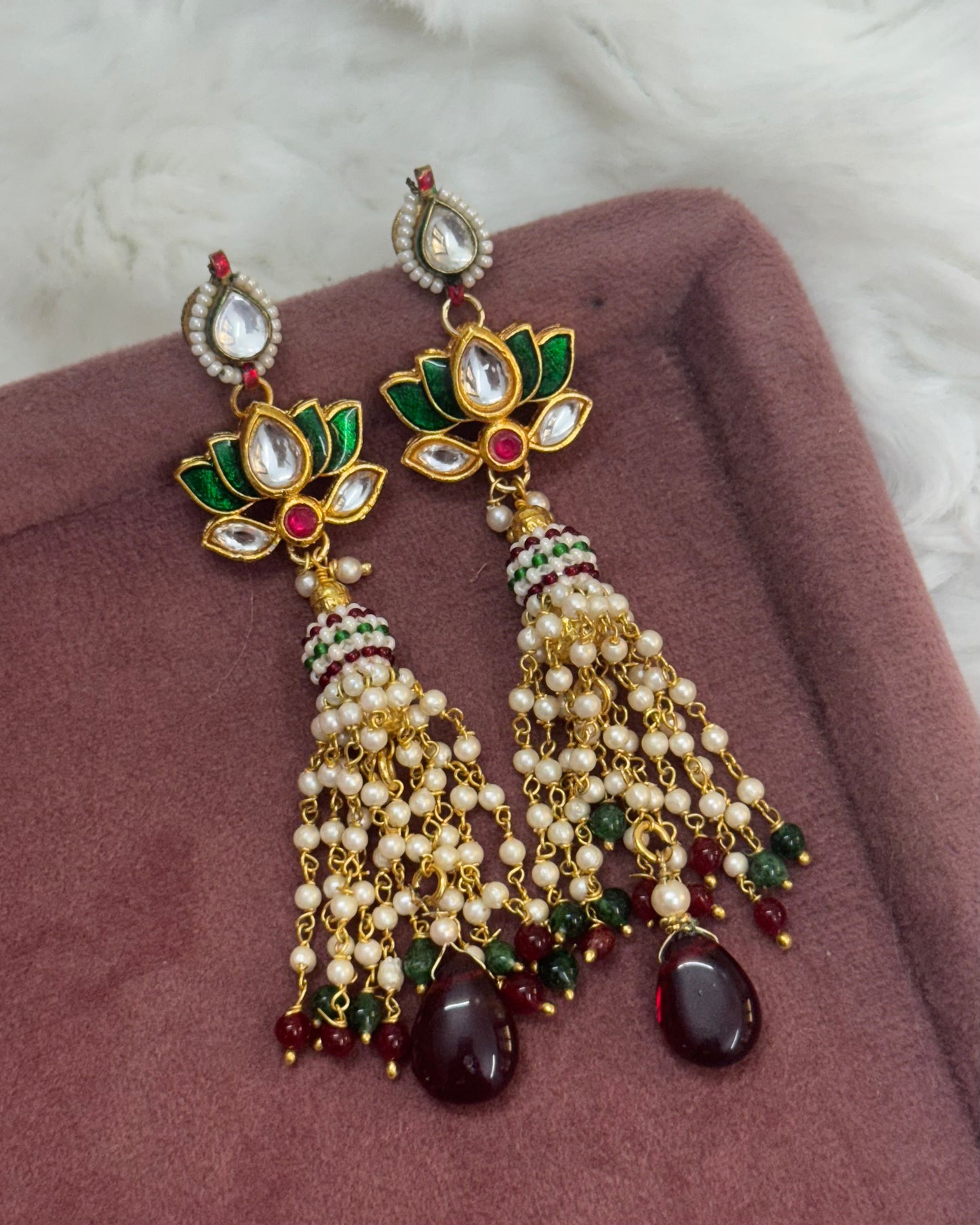 Leela Necklace + Earrings