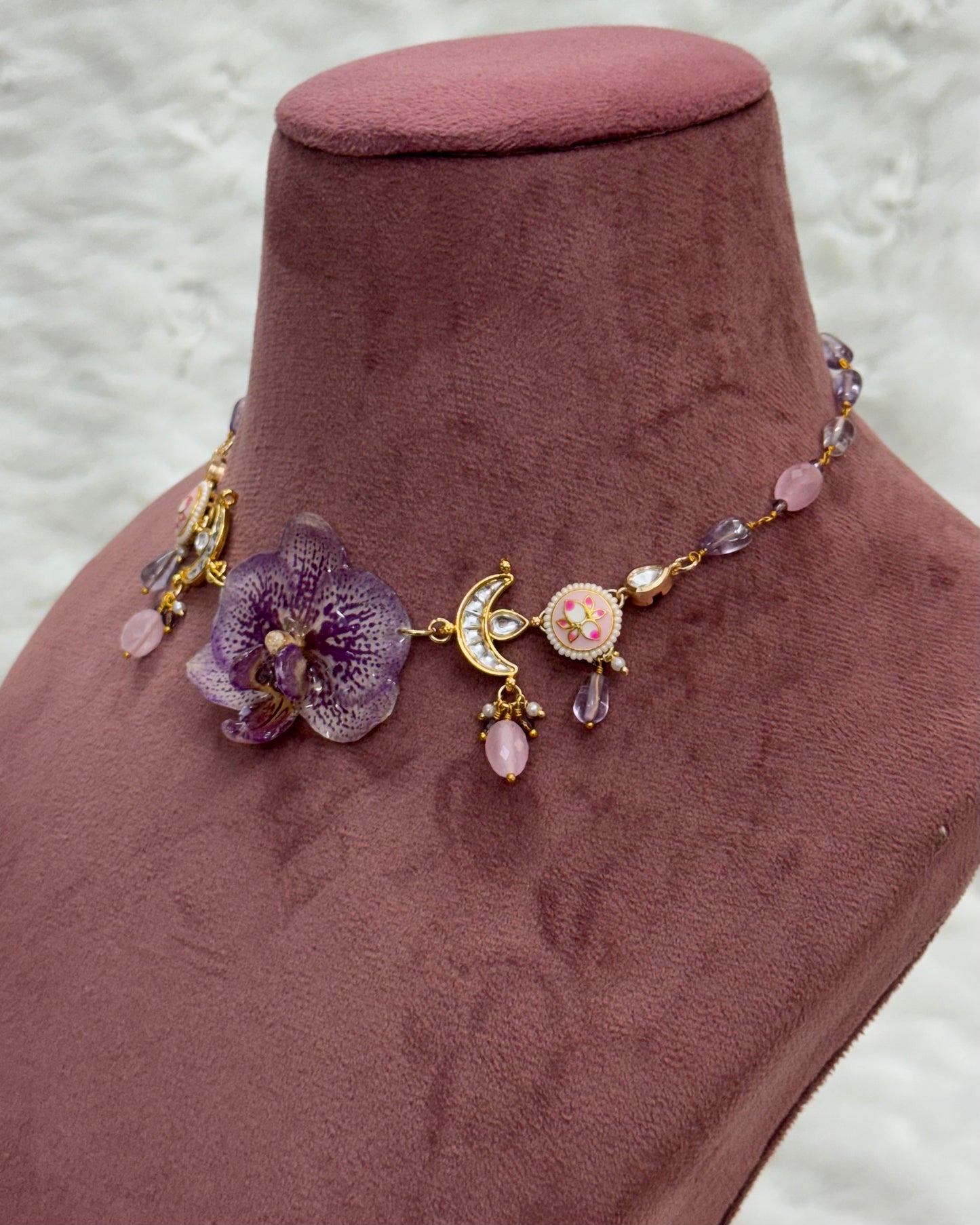 Charu Necklace + Earrings set
