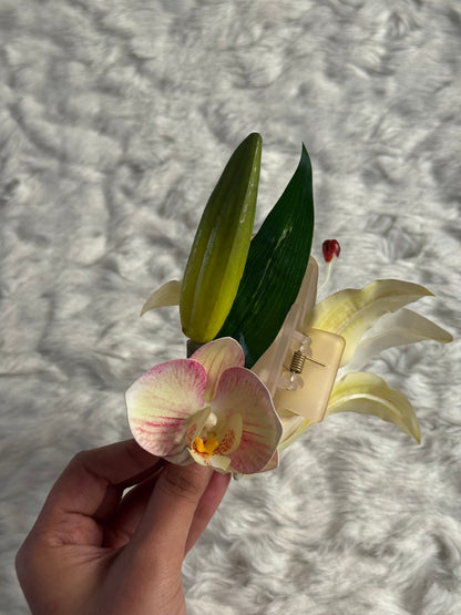 Lily Bouquet Claw Clip (V6)