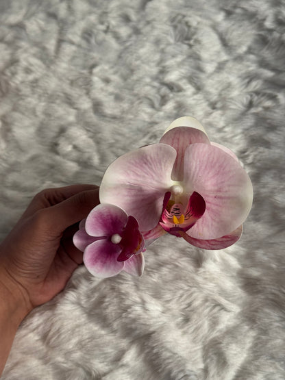 Orchid Bouquet Claw Clip