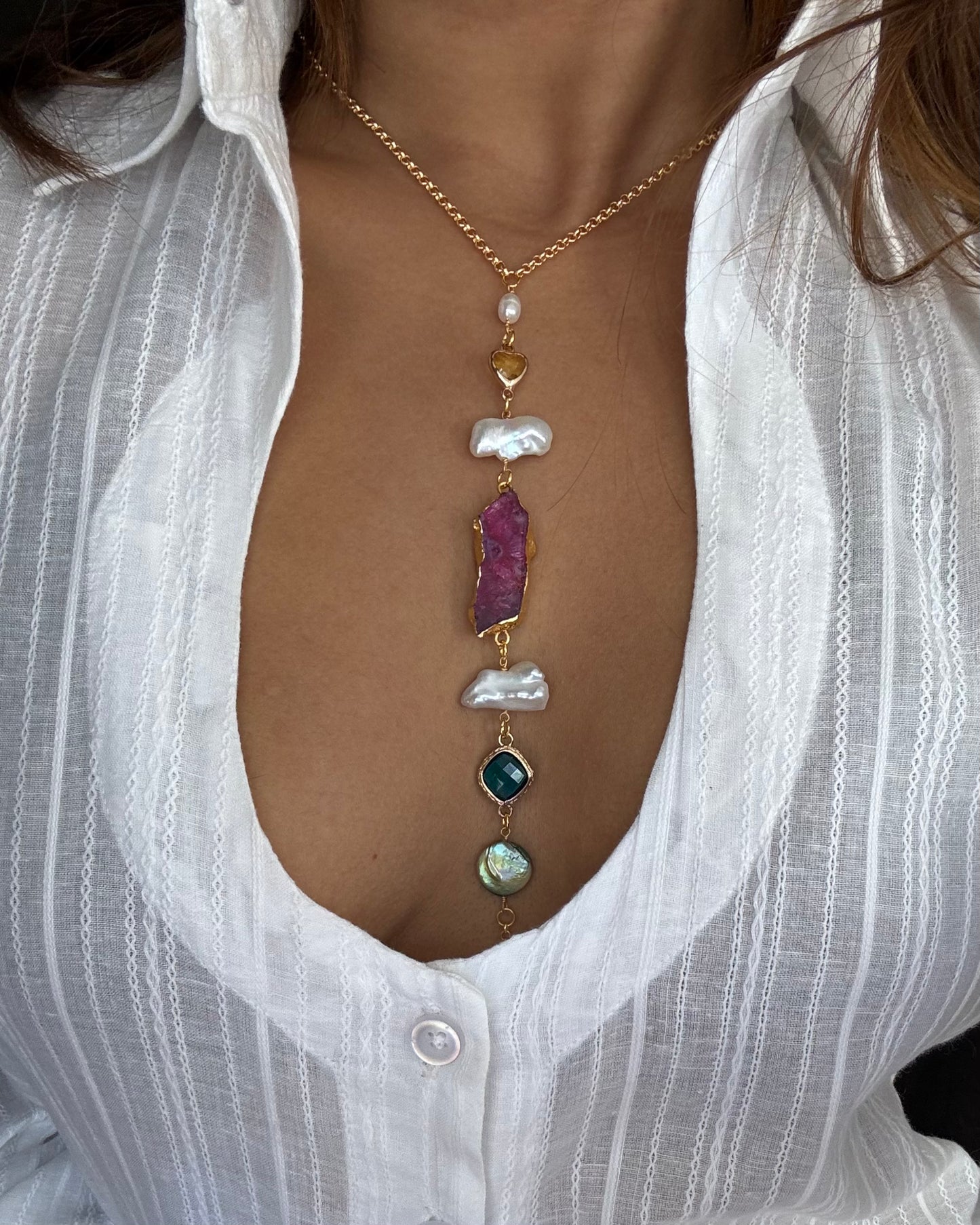 Magnolia Bodychain