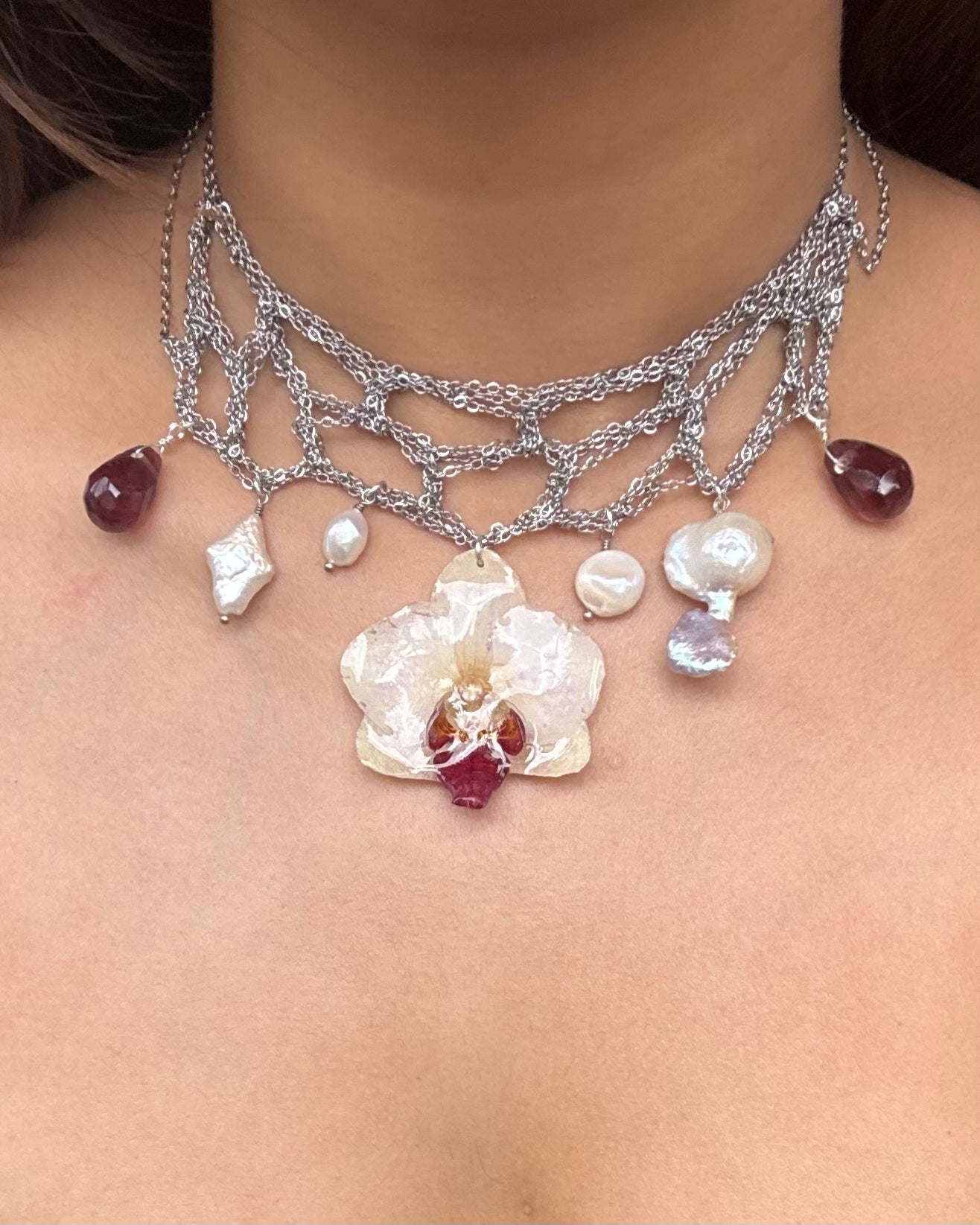 Ophelia's Lace Necklace