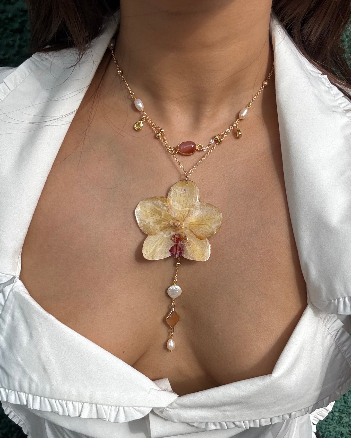 Canary Blossom Necklace
