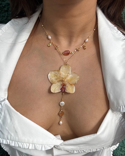 Canary Blossom Necklace