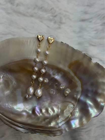 Pearl Rain Earrings