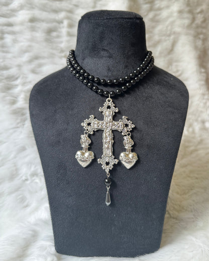 Raven necklace