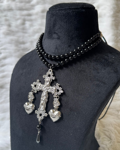 Raven necklace