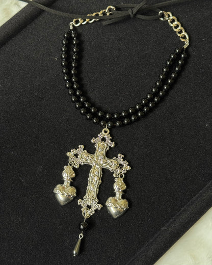 Raven necklace