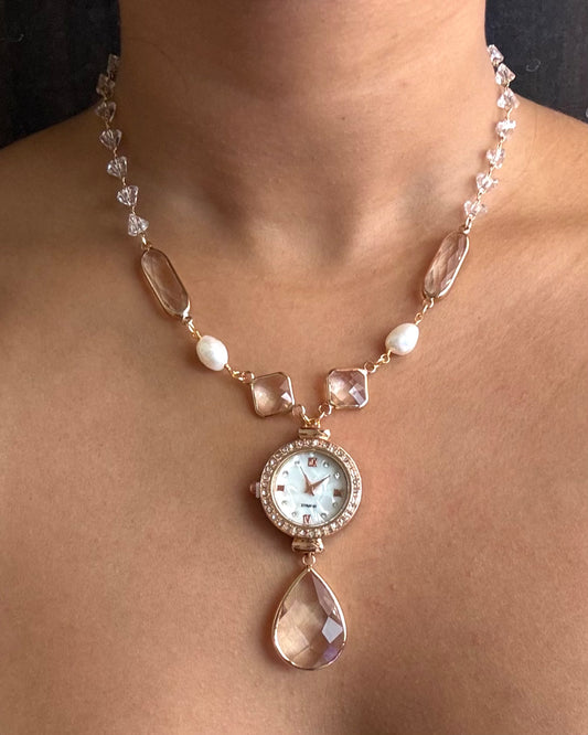 Constance Watch Dial necklace
