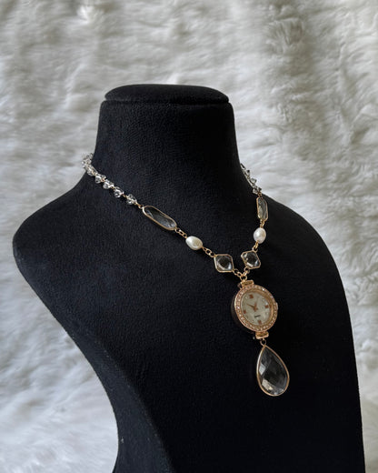 Constance Watch Dial necklace
