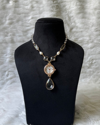 Constance Watch Dial necklace