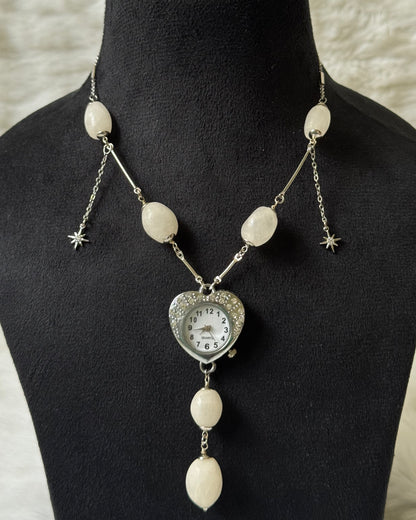 Frances Watch Dial necklace