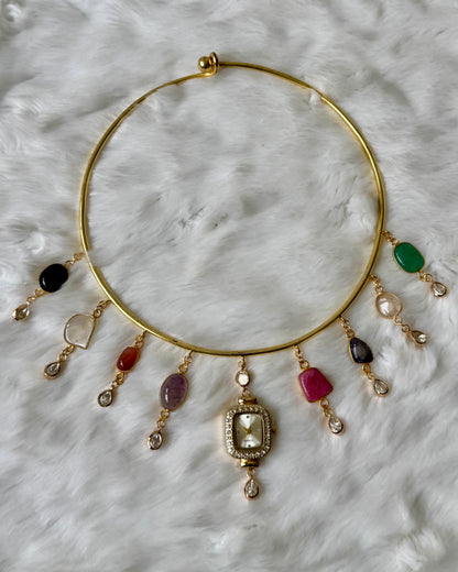 Emeline Watch Dial necklace