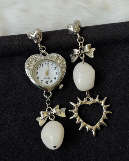 Frances Watch Dial earrings