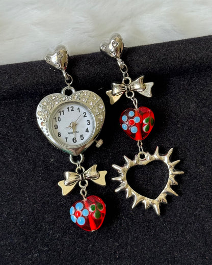 Florencia Watch Dial earrings
