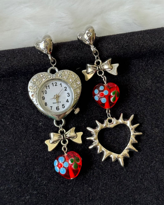 Florencia Watch Dial earrings