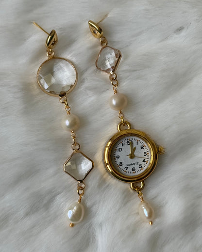 Constance Watch Dial earrings