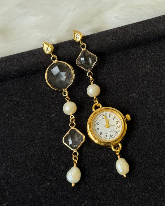 Constance Watch Dial earrings