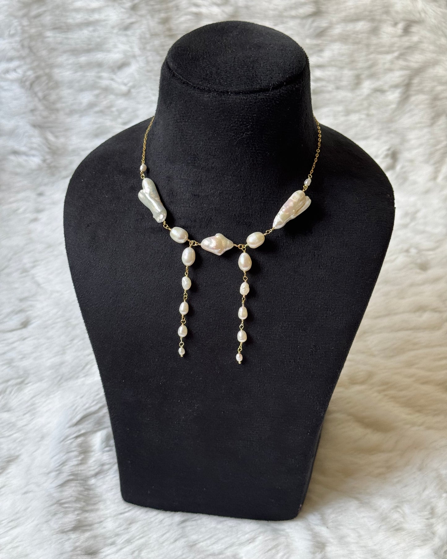 Seraphina gold necklace (925)