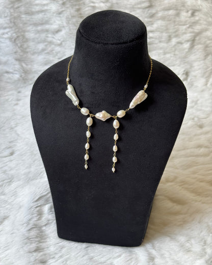 Seraphina gold necklace (925)