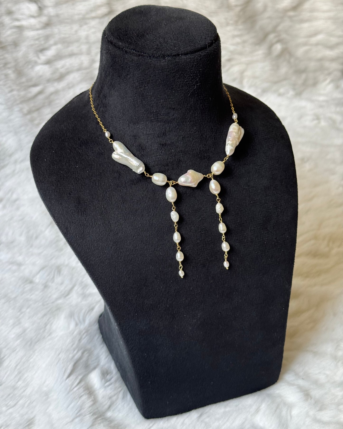 Seraphina gold necklace (925)