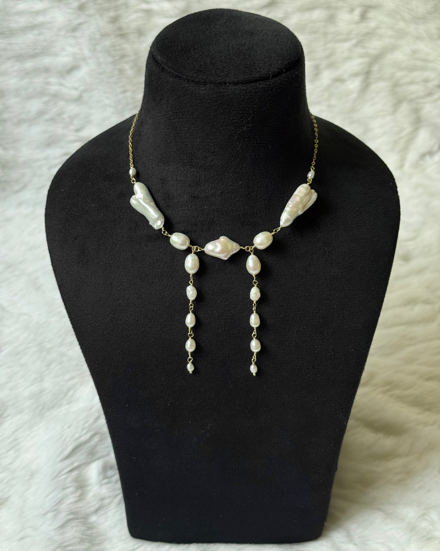 Seraphina gold necklace (925)