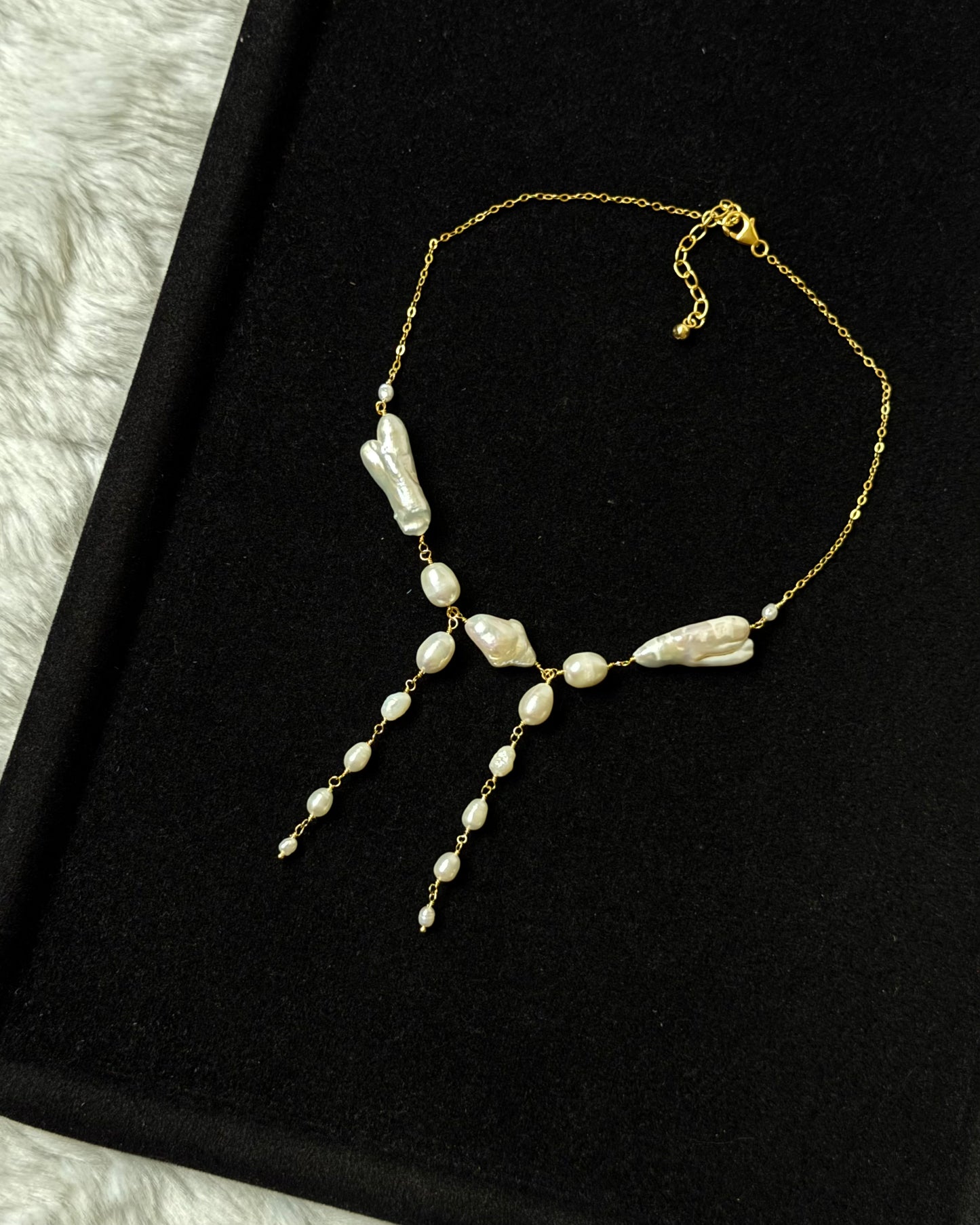 Seraphina gold necklace (925)