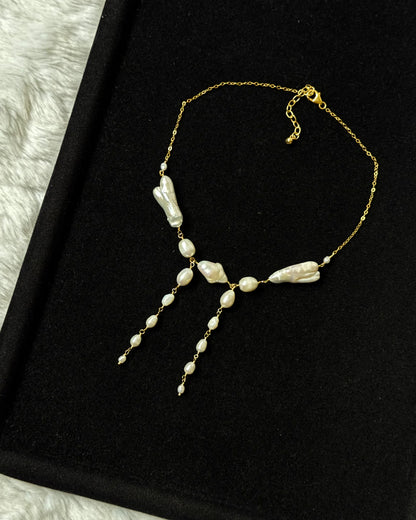 Seraphina gold necklace (925)