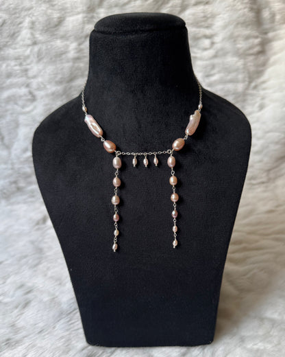 Ballerina silver necklace (925)